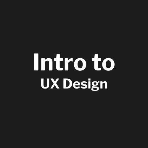 Intro to UX Design